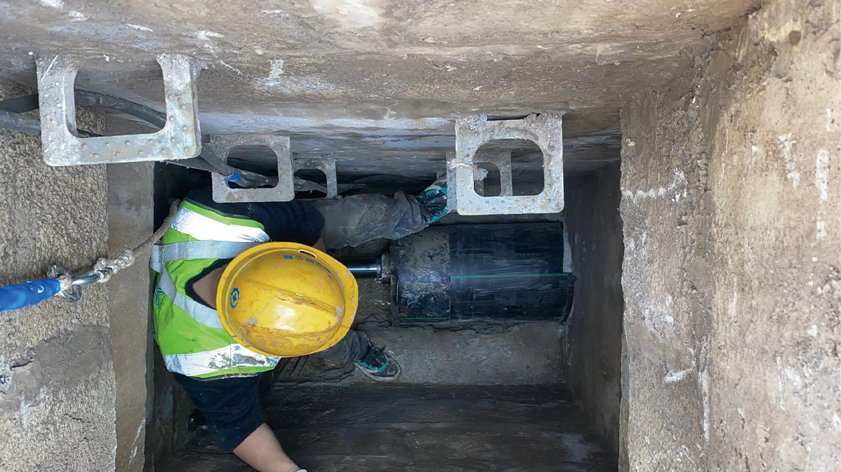 宾阳HDPE短管内衬法